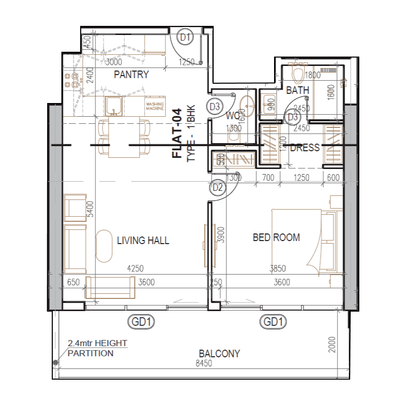 Apartments plan