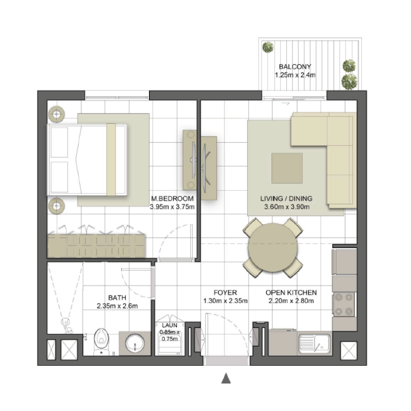 Apartments plan