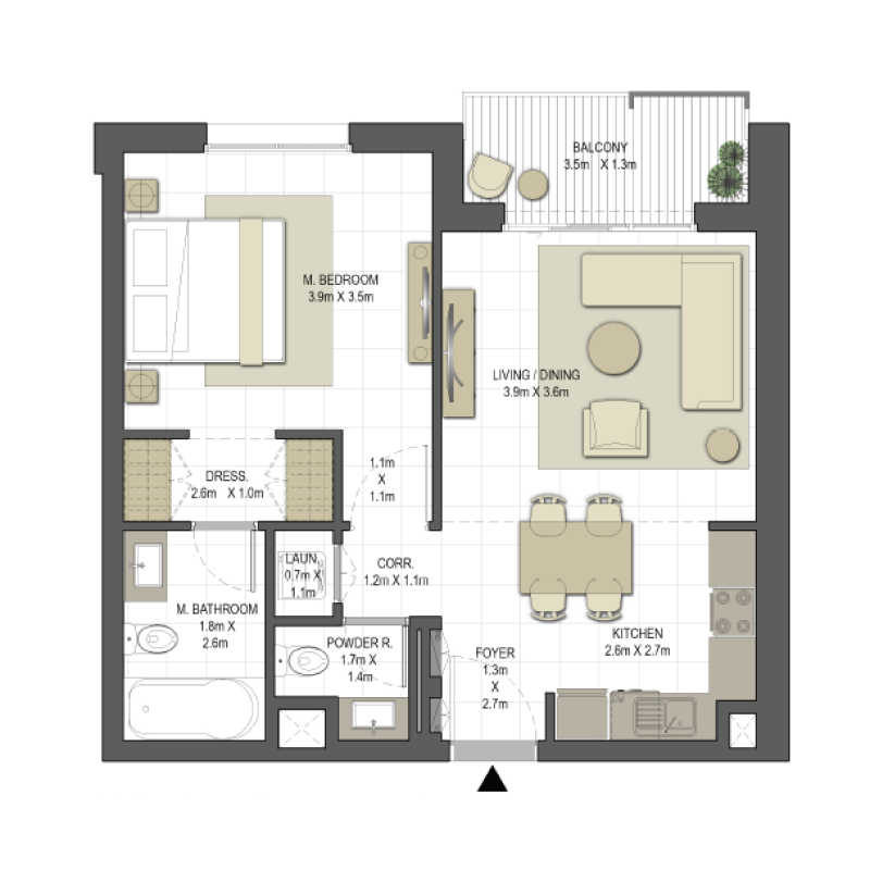 Apartments plan