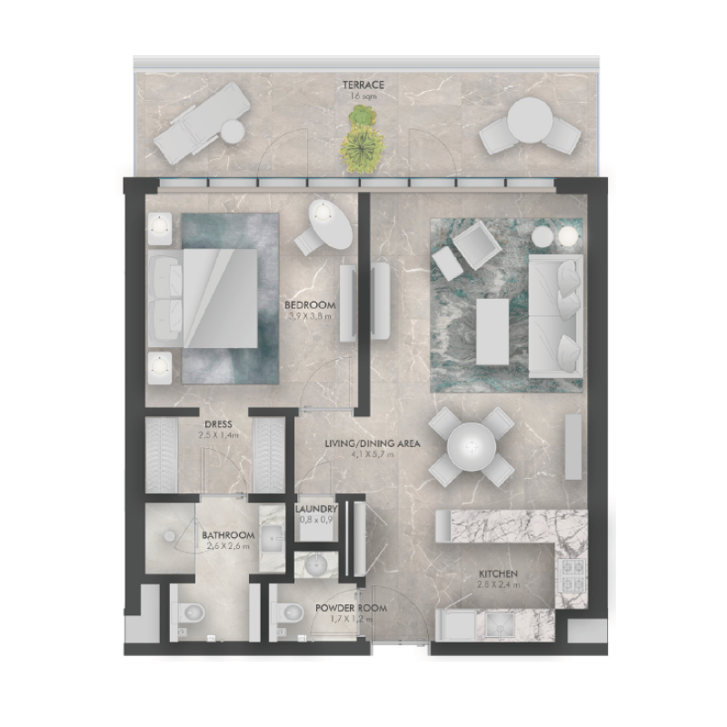 Apartments plan