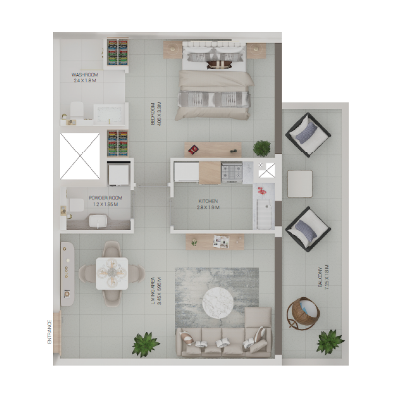 Apartments plan