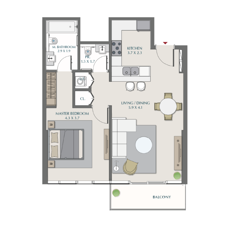 Apartments plan