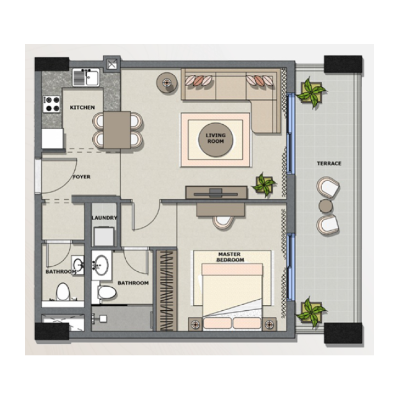 Apartments plan