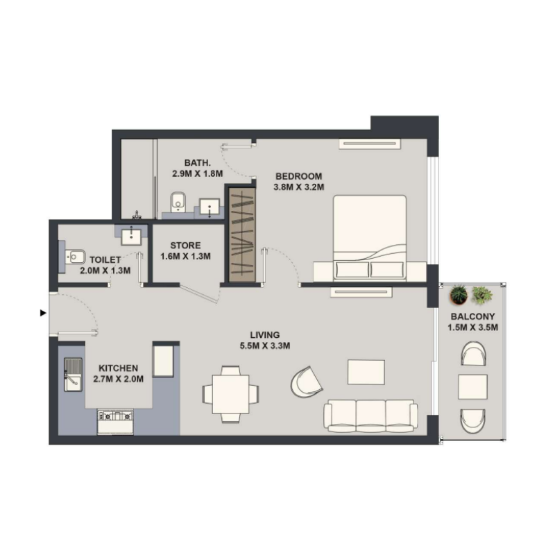 Apartments plan