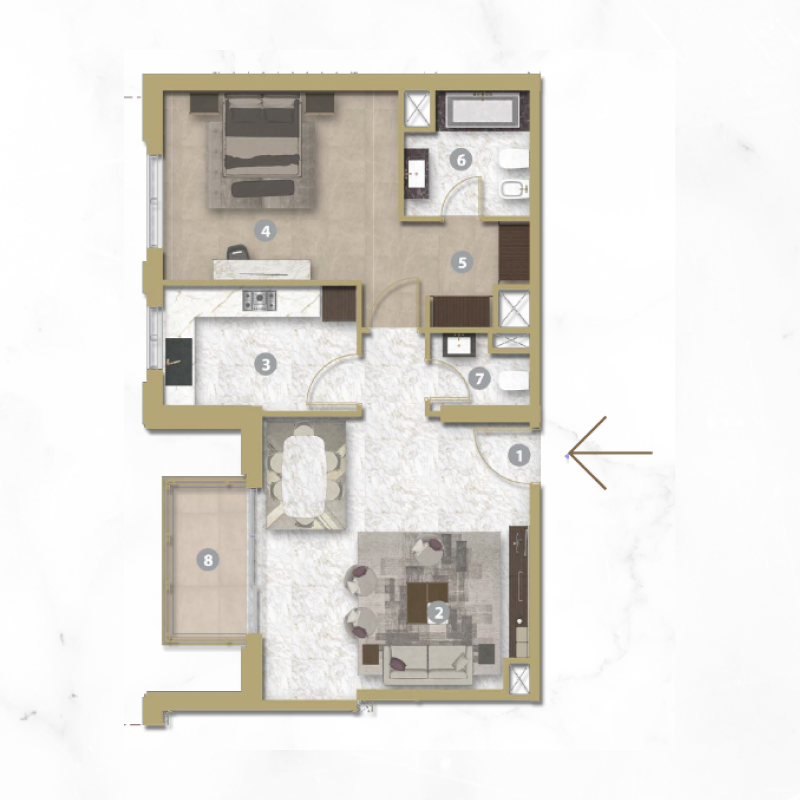 Apartments plan