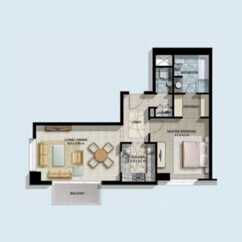 Apartments plan