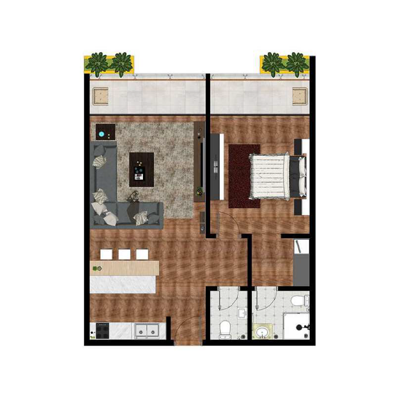 Apartments plan