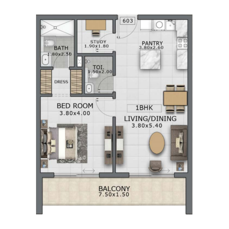 Apartments plan