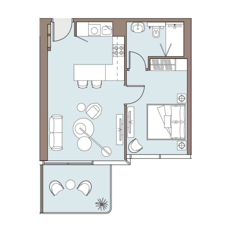Apartments plan
