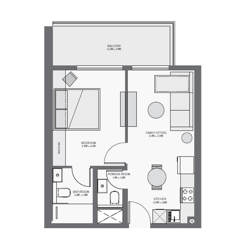 Apartments plan