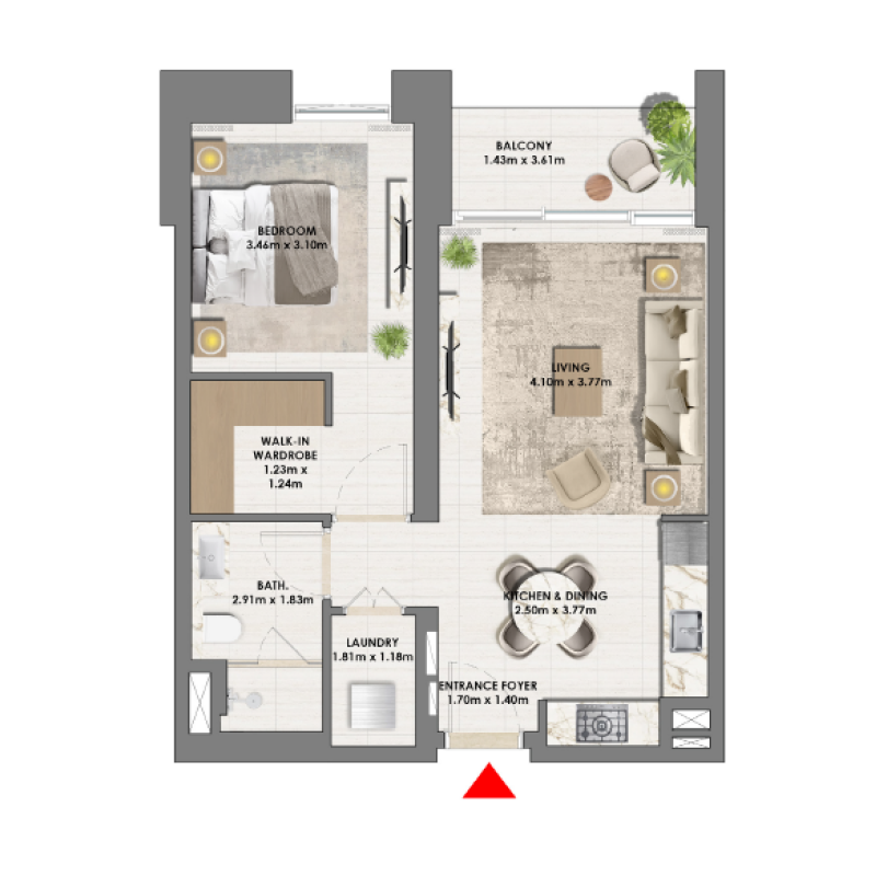 Apartments plan