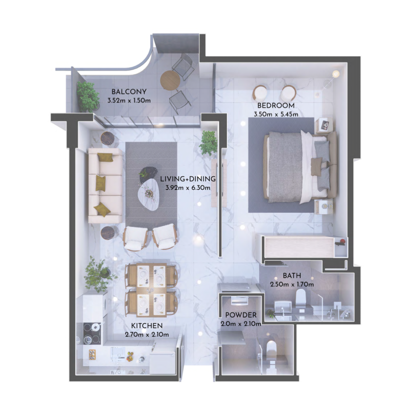 Apartments plan