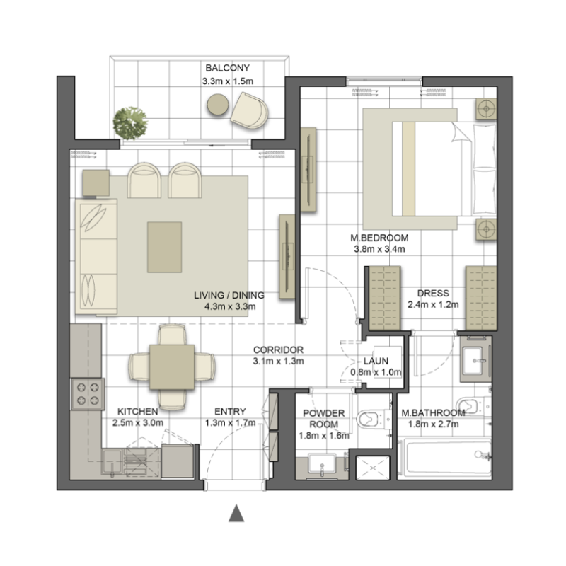 Apartments plan