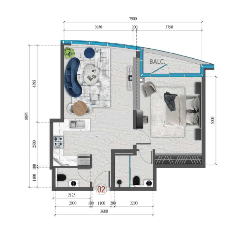 Apartments plan