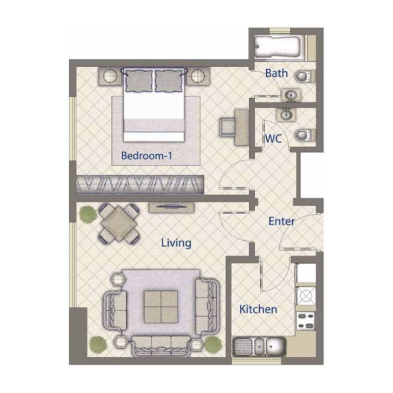 Apartments plan