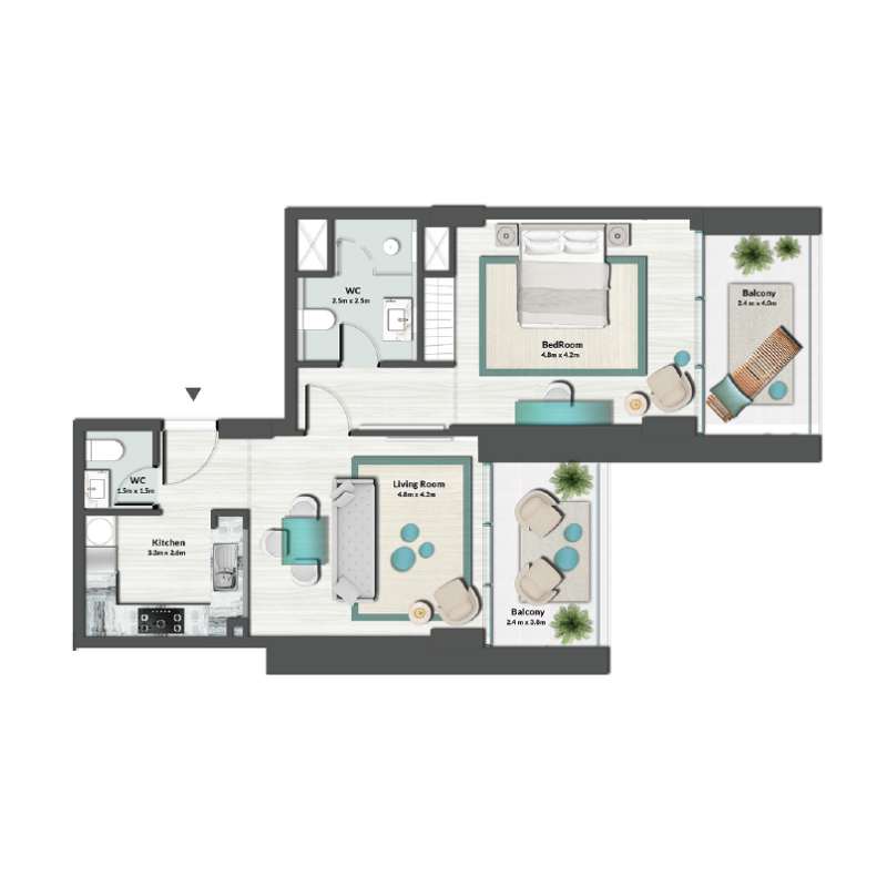 Apartments plan