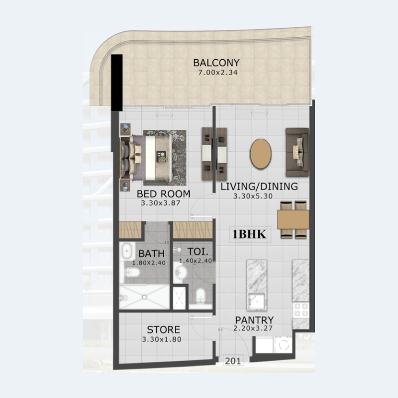Apartments plan