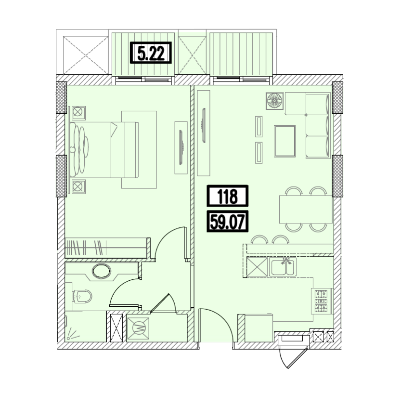 Apartments plan
