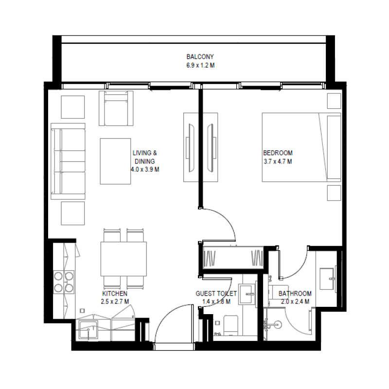 Apartments plan