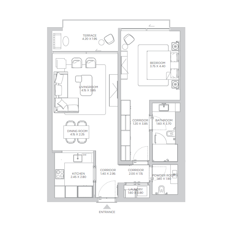 Apartments plan