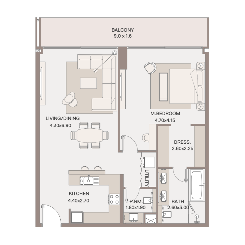 Apartments plan