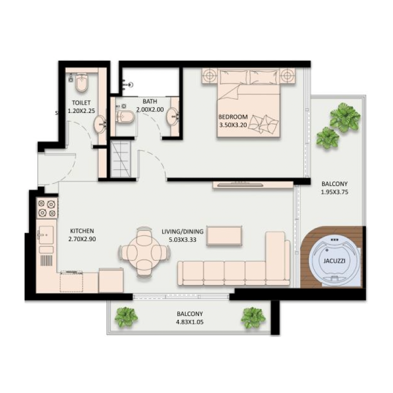 Apartments plan