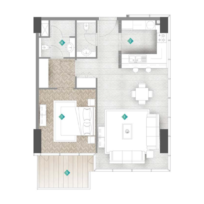 Apartments plan