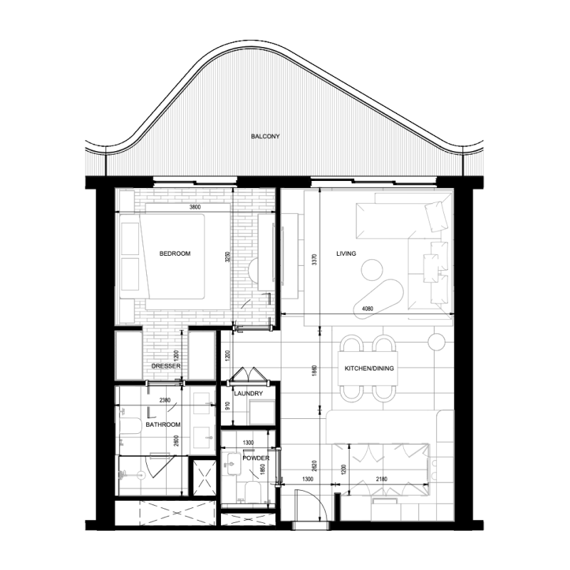 Apartments plan