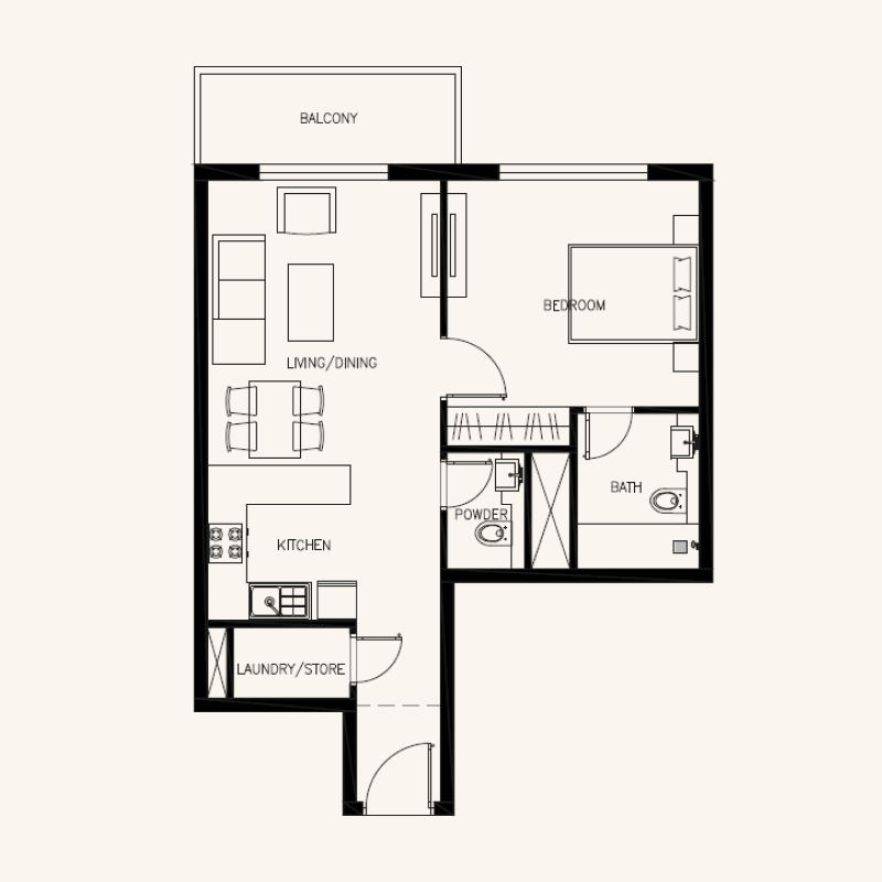 Apartments plan