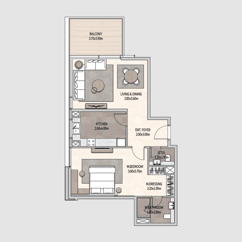 Apartments plan