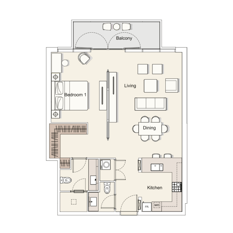 Apartments plan