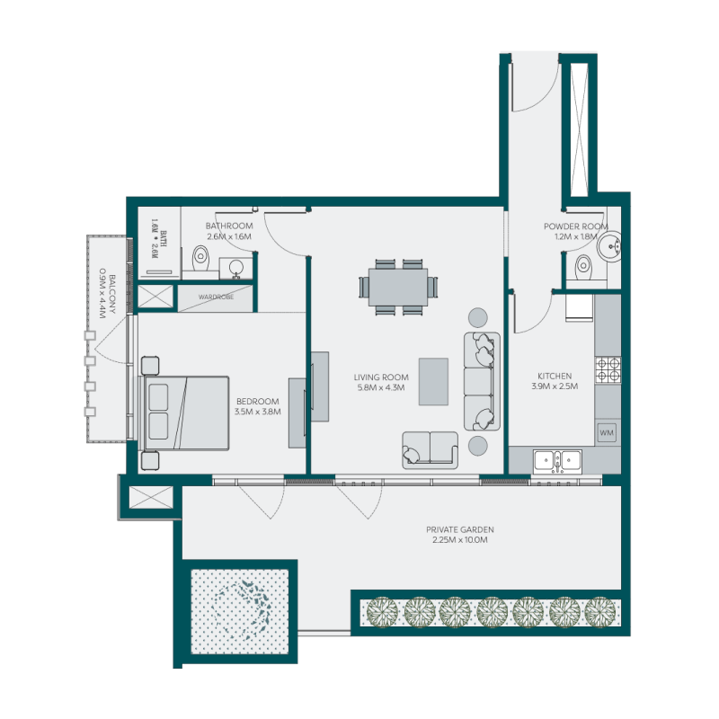Apartments plan