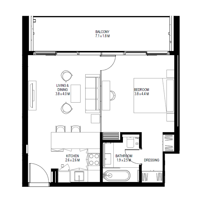 Apartments plan