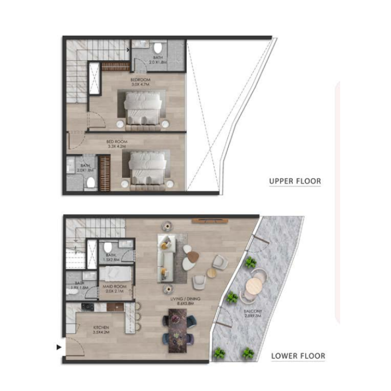 Duplex plan