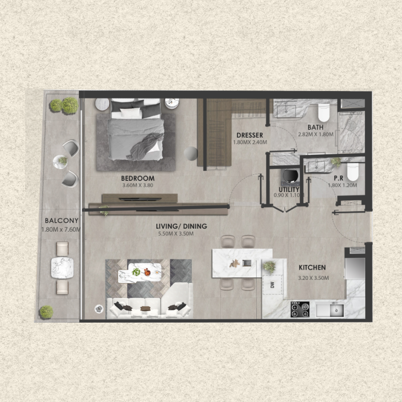 Apartments plan