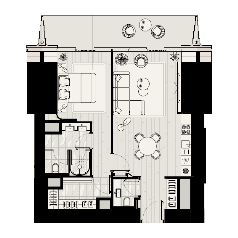 Apartments plan