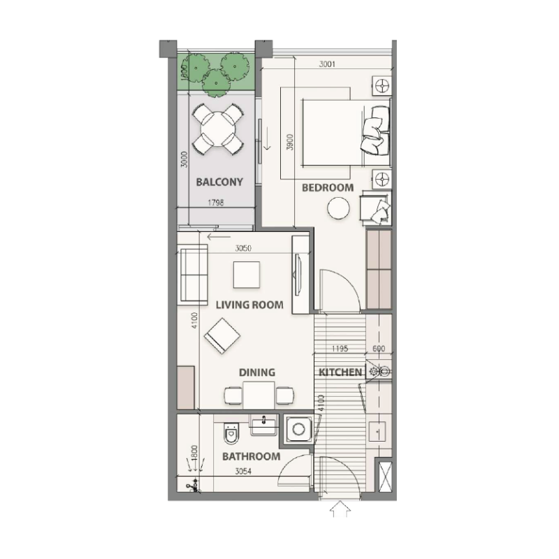 Apartments plan