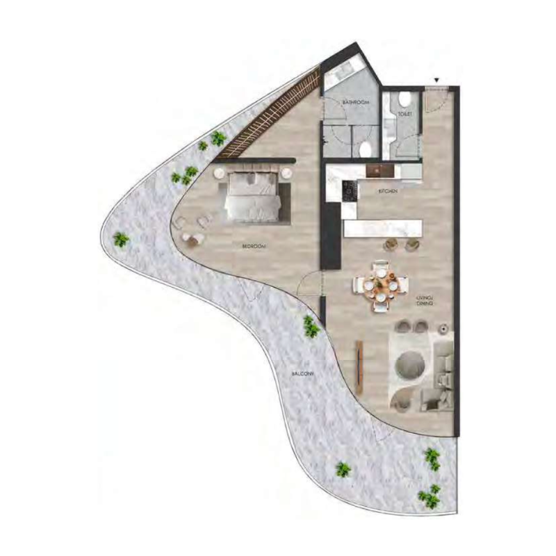 Apartments plan