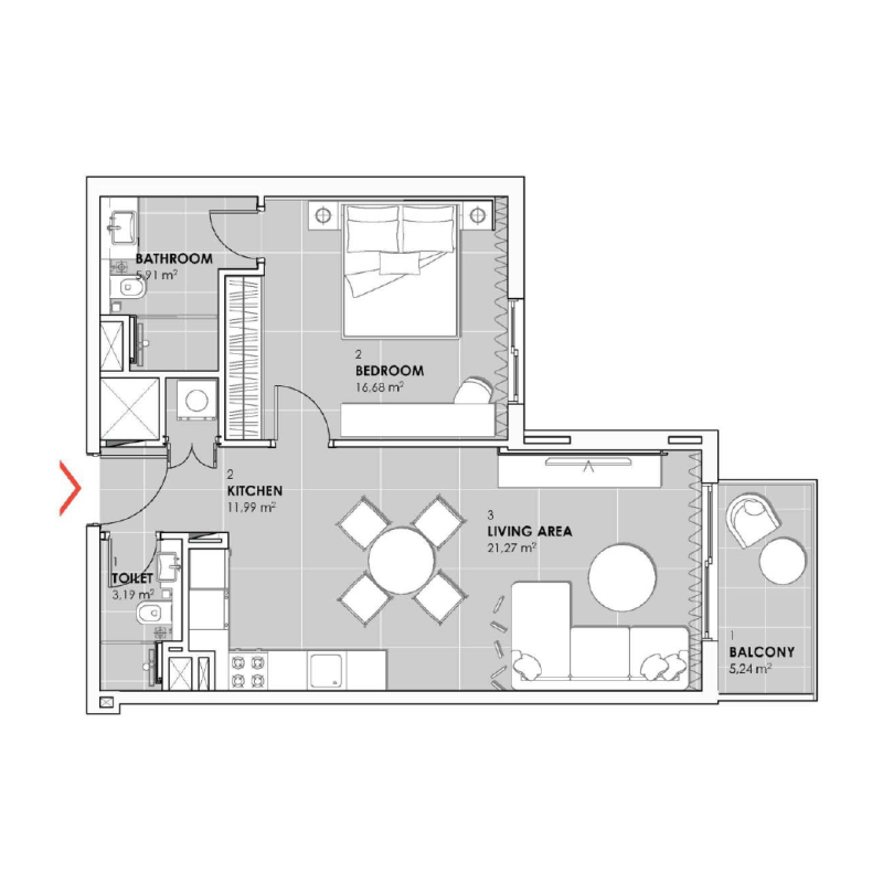 Apartments plan