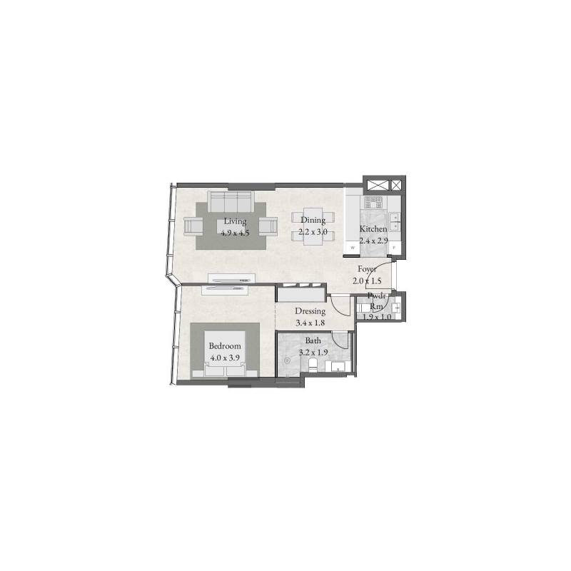 Apartments plan