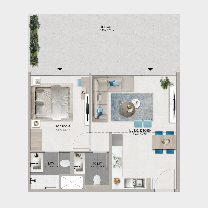 Apartments plan