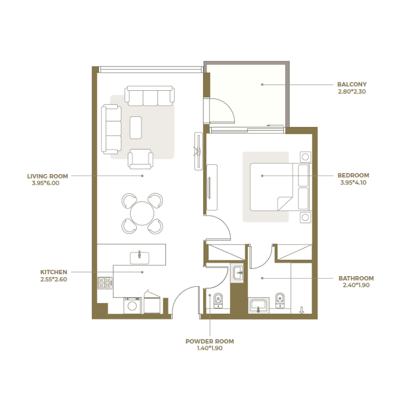 Apartments plan