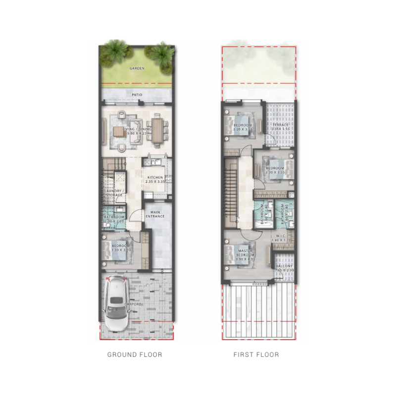 Townhouse plan