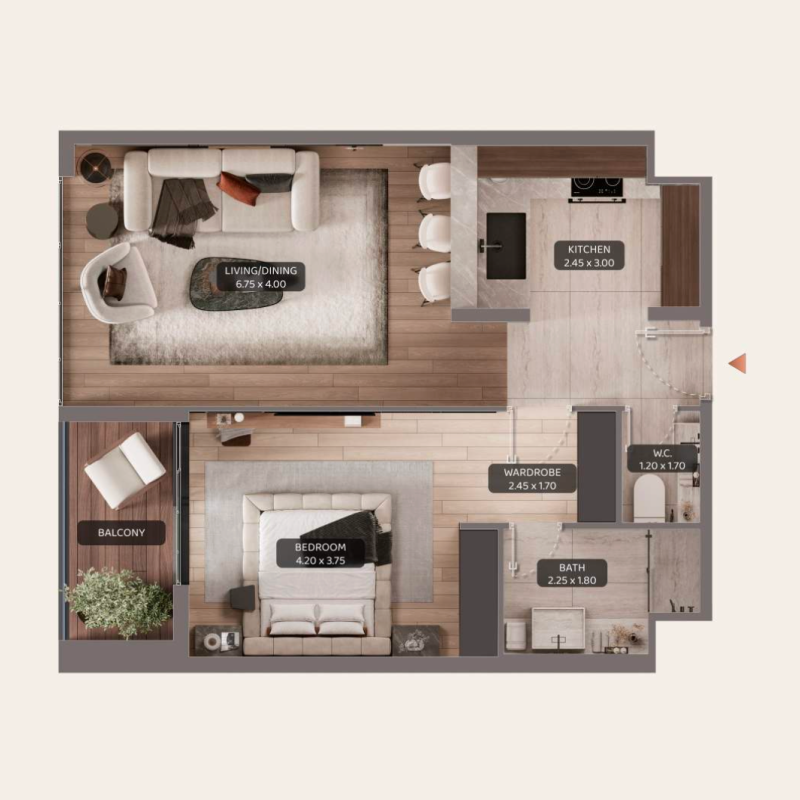 Apartments plan