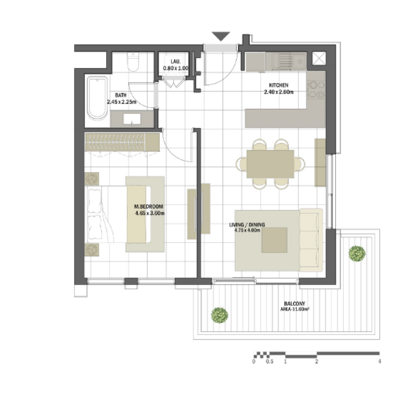 Apartments plan