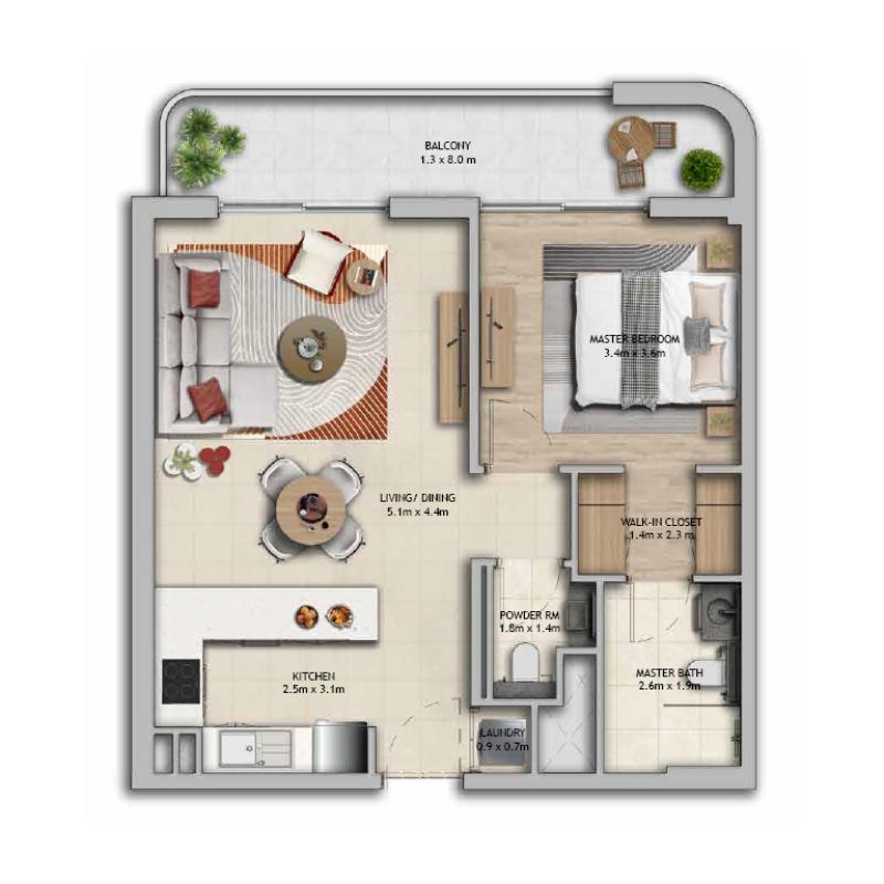 Apartments plan