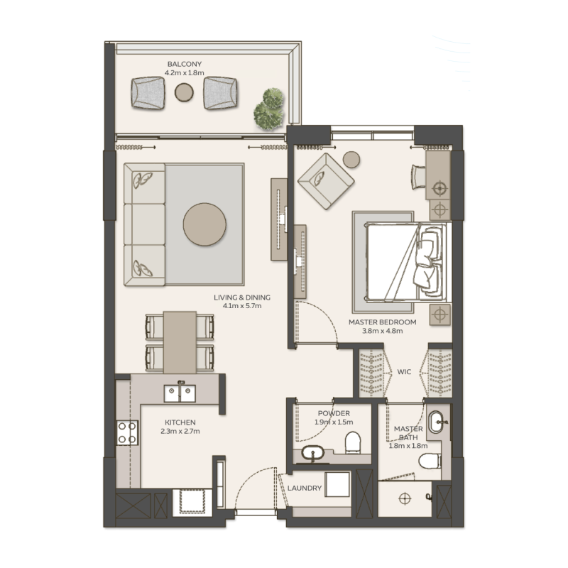 Apartments plan