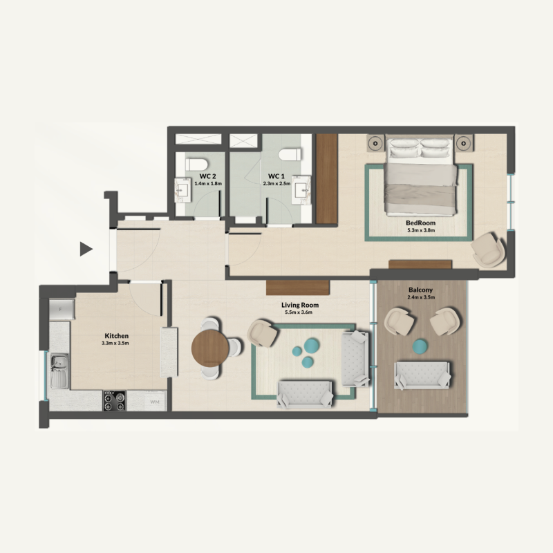 Apartments plan