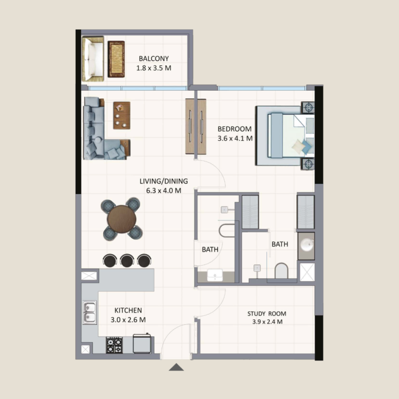 Apartments plan