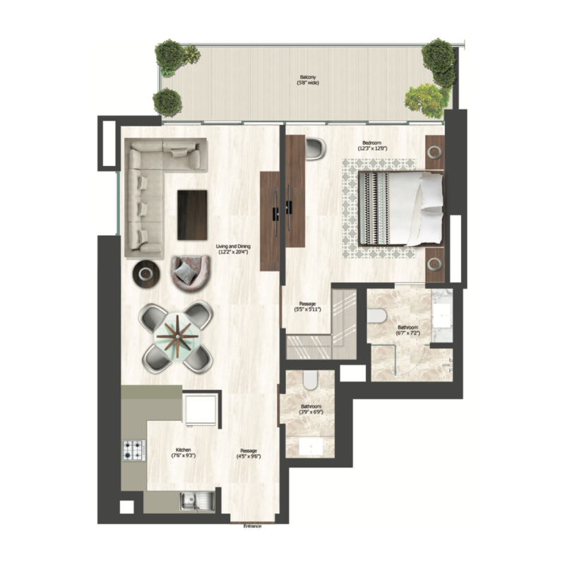 Apartments plan